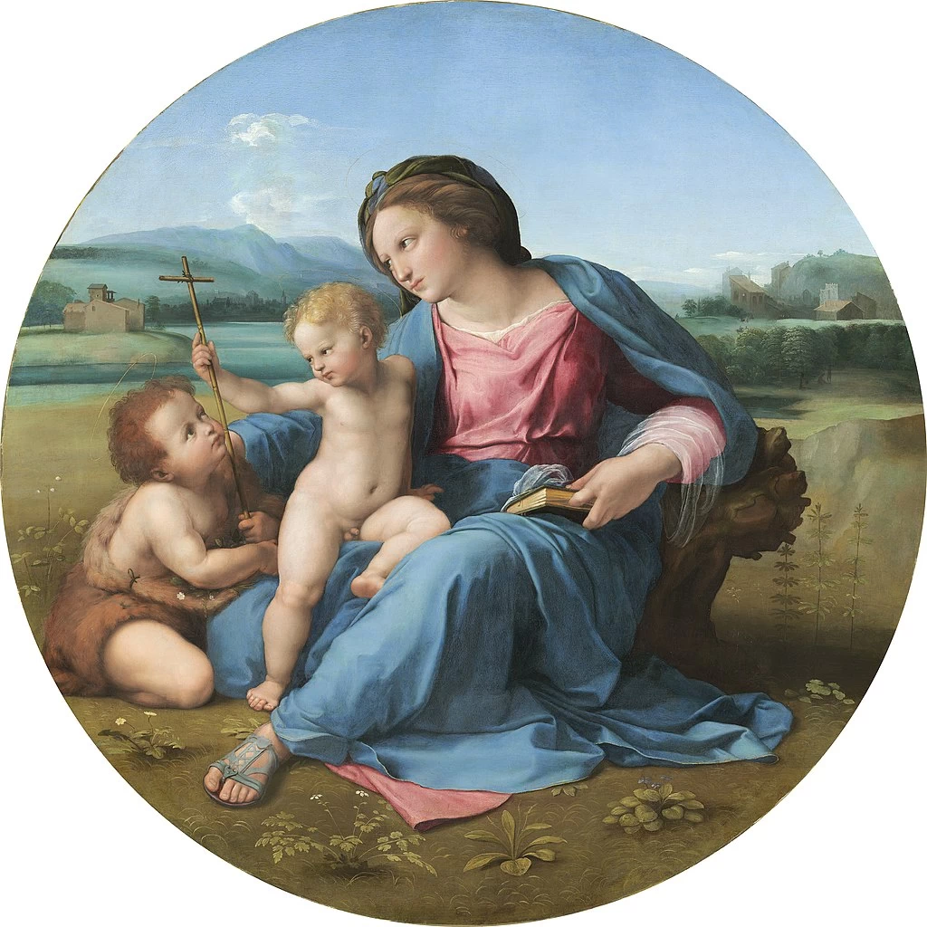 Madonna d'Alba 1511. Washington, National Gallery of Art